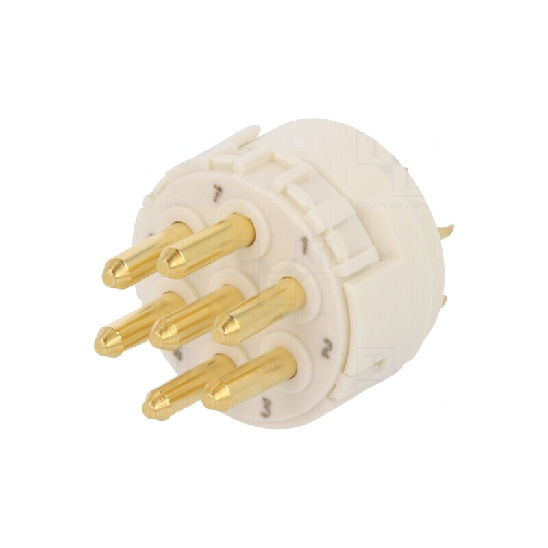 Conector M23 7P 300V 20A Tată Lipire | Electronic-mag.ro | Componente Electronice