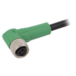 Cablu de Conectare M8 3m 250VAC 4A PVC | Electronic-mag.ro | Componente Electronice