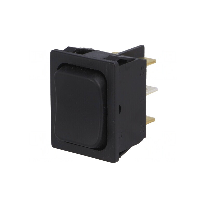 Comutator Basculant DP3T ON-OFF-ON 16A/250V Negru IP40 | Electronic-mag.ro | Componente Electronice Comutator Basculant DP3T ON-OFF-ON 16A/250V Negru IP40 | Electronic-mag.ro | Componente Electronice