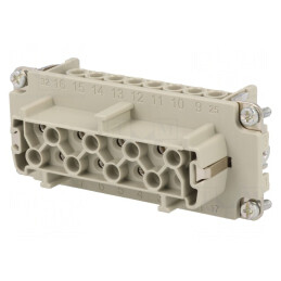 Conector HDC Inserturi Contact Mamă 16 PIN 16 PE | Electronic-mag.ro | Componente Electronice