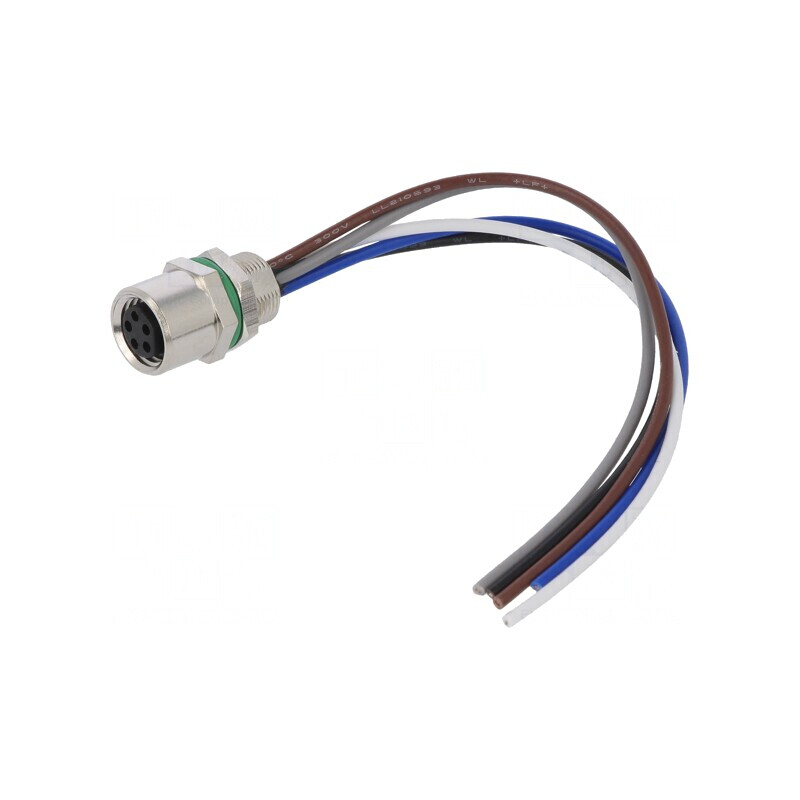Conector M8 Femelă 5PIN Montaj Panou 3A | Electronic-mag.ro | Componente Electronice Conector M8 Femelă 5PIN Montaj Panou 3A | Electronic-mag.ro | Componente Electronice