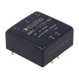 Convertor DC/DC 6W 9-18V la 12V/-12V | Electronic-mag.ro | Componente Electronice