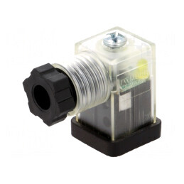 Conector Mamă 8mm cu Valvă 90°