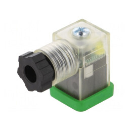 Conector Valvă Mufă C 8mm 3PIN 90°