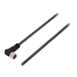 Cablu Conectare M8 3 PIN Unghi 3m 60VAC 4A PUR | Electronic-mag.ro | Componente Electronice