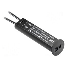 Întrerupător Tactil Negru 12V/24V | Electronic-mag.ro | Componente Electronice