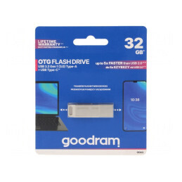 Stick USB 3.2 32GB Argintiu | Electronic-mag.ro | Componente Electronice