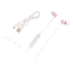 Căști Wireless cu Microfon Șampanie 3.5mm USB Micro USB | Electronic-mag.ro | Componente Electronice