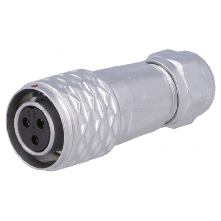 Mufă SF12 mamă 3 PIN IP67 4-6.5mm 13A 250V pentru cablu | Electronic-mag.ro | Componente Electronice
