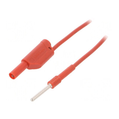 Cablu de măsurare roșu 1m 1mm2 19A | Electronic-mag.ro | Componente Electronice