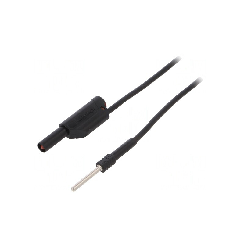 Cablu de măsurare 1m negru 1mm2 19A | Electronic-mag.ro | Componente Electronice Cablu de măsurare 1m negru 1mm2 19A | Electronic-mag.ro | Componente Electronice