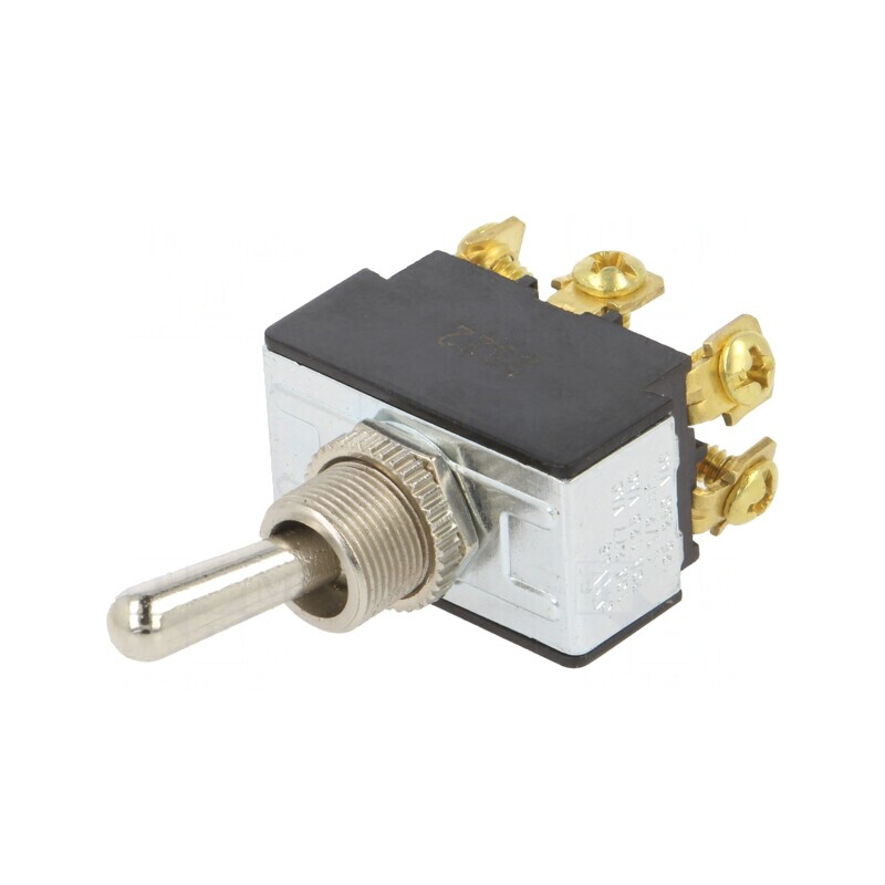 Comutator basculant DPDT ON-OFF-ON 21A 14VDC | Electronic-mag.ro | Componente Electronice