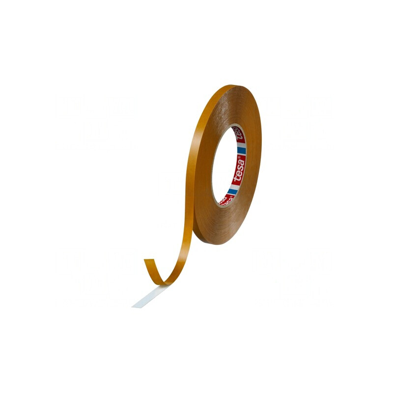 Bandă dublu adezivă albă 9mm x 50m 60°C | Electronic-mag.ro | Componente Electronice