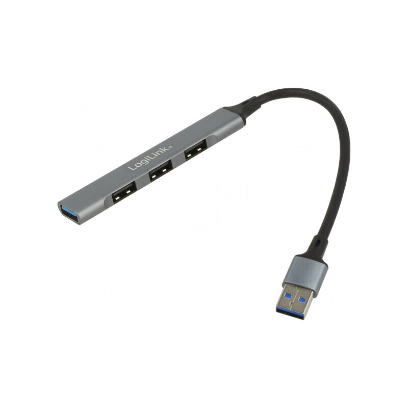 Hub USB 3.0 4 Porturi Gri | Electronic-mag.ro | Componente Electronice Hub USB 3.0 4 Porturi Gri | Electronic-mag.ro | Componente Electronice