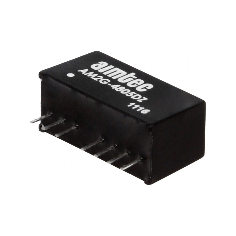 Convertor DC/DC 2W 36-72V la 5V/-5V SIP8 | Electronic-mag.ro | Componente Electronice