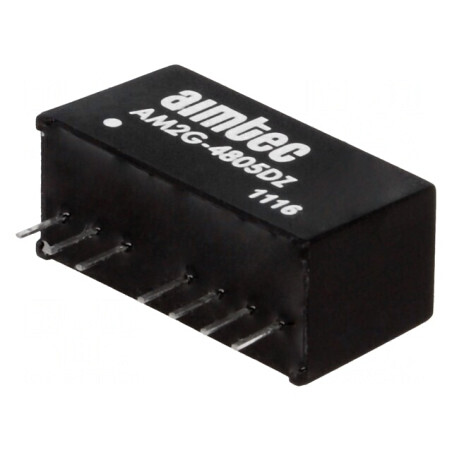 Convertor DC/DC 2W 36-72V la 5V/-5V SIP8 | Electronic-mag.ro | Componente Electronice