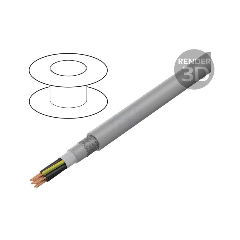 Cablu de Control ÖLFLEX FD 855 CP 4G1,5mm2 Gri | Electronic-mag.ro | Componente Electronice
