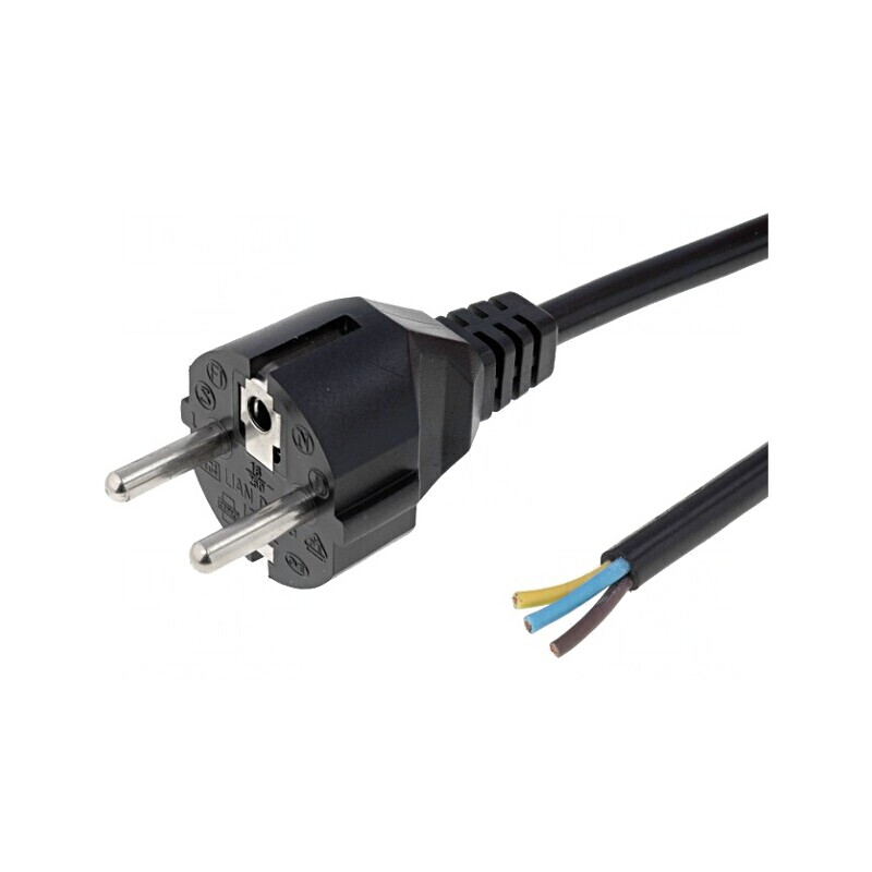 Cablu Alimentare 5m Negru 3x1.5mm2 16A | Electronic-mag.ro | Componente Electronice Cablu Alimentare 5m Negru 3x1.5mm2 16A | Electronic-mag.ro | Componente Electronice