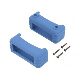 Blue Silicone Thermoplastic Rubber Protector - 2pcs