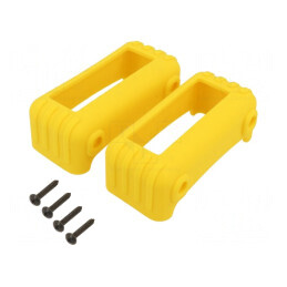 Silicone Rubber Protectors - Yellow (2 Pack)