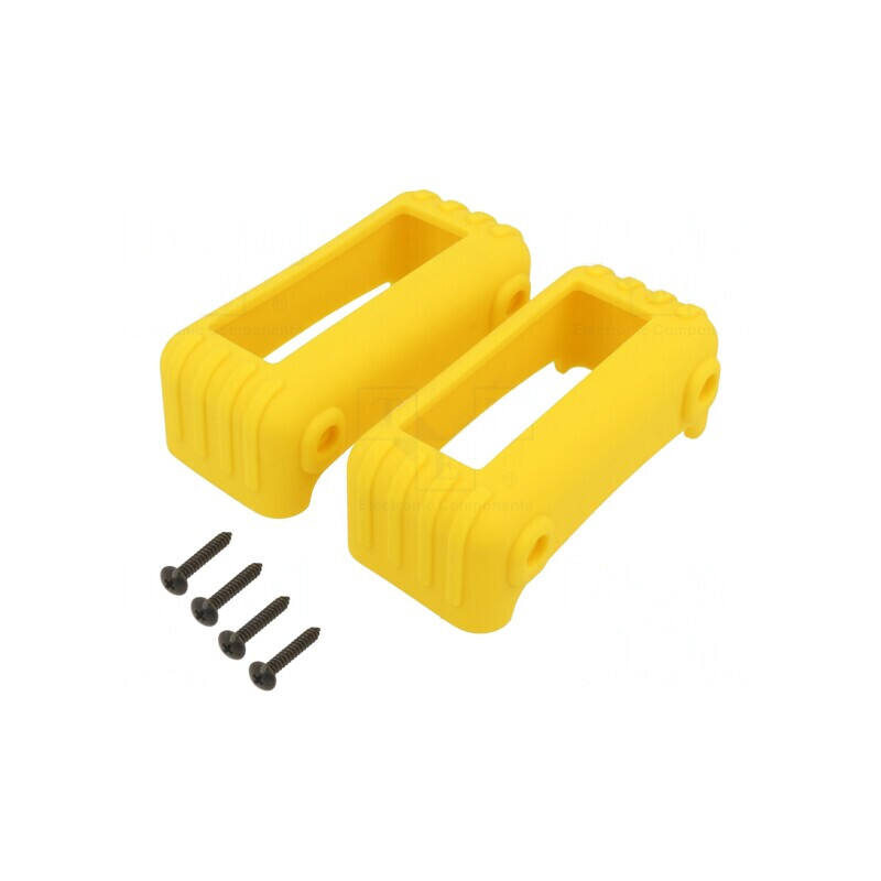 Silicone Rubber Protectors - Yellow (2 Pack) | Electronic-mag.ro | Componente Electronice