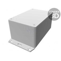 Carcasă universală 80x120x60mm ABS neagră | Electronic-mag.ro | Componente Electronice