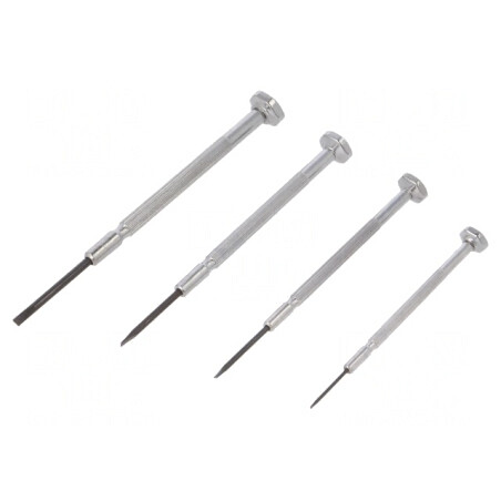 Set Șurubelnițe Precizie 4 Bucăți | Electronic-mag.ro | Componente Electronice