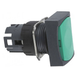 Comutator apăsare 16mm verde | Electronic-mag.ro | Componente Electronice