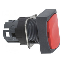 Comutator apăsare 16mm roșu stabilizat | Electronic-mag.ro | Componente Electronice
