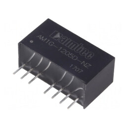 Convertor DC/DC 1W 9-18V la 5V/-5V SIP8 | Electronic-mag.ro | Componente Electronice