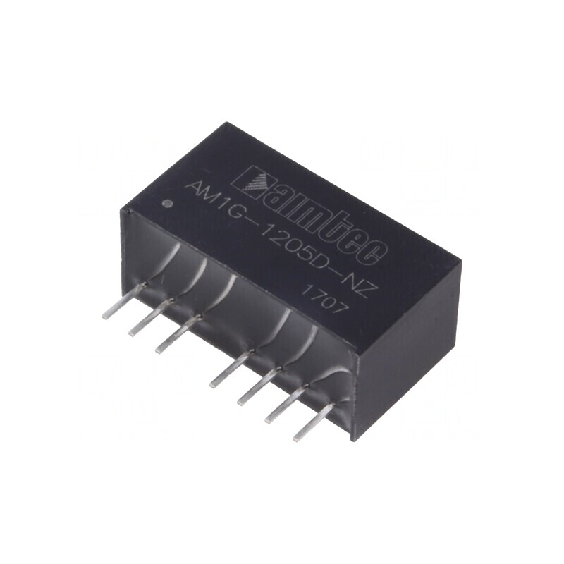 Convertor DC/DC 1W 9-18V la 5V/-5V SIP8 | Electronic-mag.ro | Componente Electronice