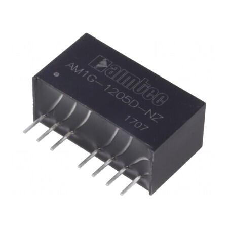 Convertor DC/DC 1W 9-18V la 5V/-5V SIP8 | Electronic-mag.ro | Componente Electronice