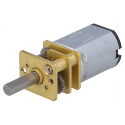 Motor DC cu transmisie 6V 100mA Ax D 180mNm | Electronic-mag.ro | Componente Electronice