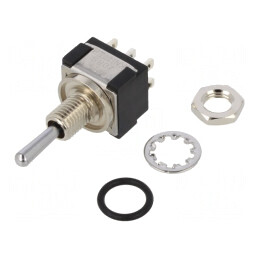 Comutator Basculant DPDT 3 Pini 6A 125VAC | Electronic-mag.ro | Componente Electronice