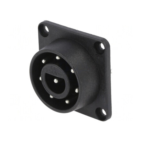 Conector Circular Soclu Tată 8 PIN 4.8mm 6A | Electronic-mag.ro | Componente Electronice