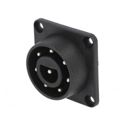 Conector Circular Soclu Tată 8 PIN 4.8mm 6A | Electronic-mag.ro | Componente Electronice
