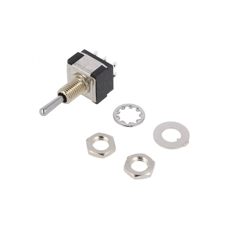 Comutator Basculant DPDT 3 Pozitii ON-ON-ON 6A 125VAC 6VDC | Electronic-mag.ro | Componente Electronice Comutator Basculant DPDT 3 Pozitii ON-ON-ON 6A 125VAC 6VDC | Electronic-mag.ro | Componente Electronice