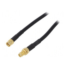 Cablu RP-SMA 50Ω 5m Negru | Electronic-mag.ro | Componente Electronice