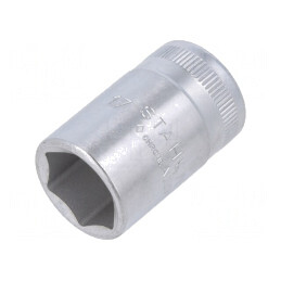 Tubulară HEX 17mm 1/2 38mm Oțel Cromat Scurtă | Electronic-mag.ro | Componente Electronice