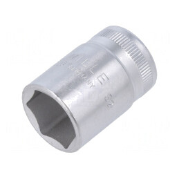 Cheie tubulară 19mm 1/2 38mm oțel cromat scurtă | Electronic-mag.ro | Componente Electronice