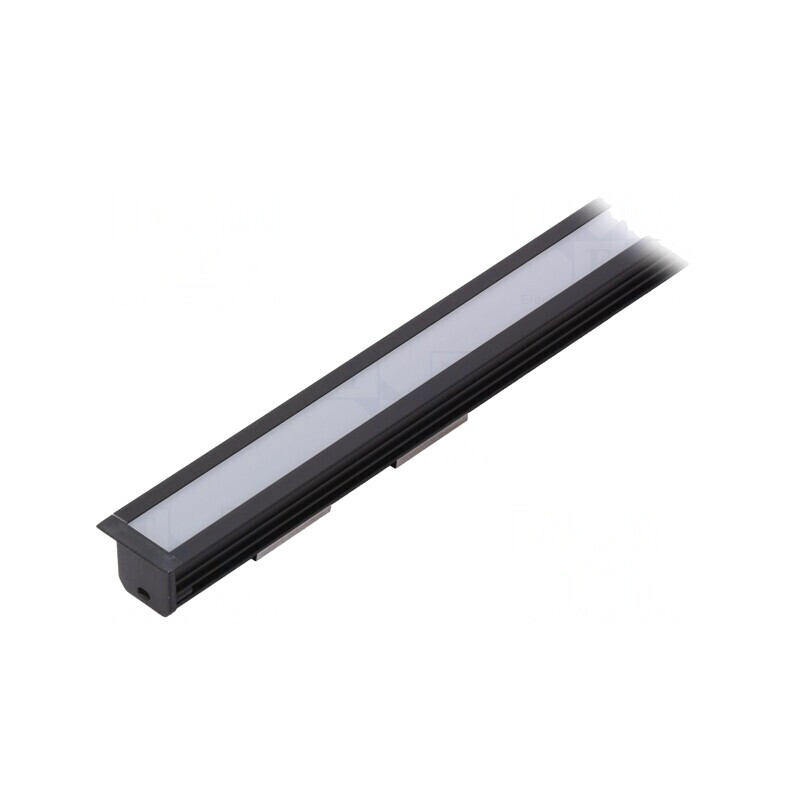 Profil aluminiu negru pentru module LED 1m DEEP10 | Electronic-mag.ro | Componente Electronice Profil aluminiu negru pentru module LED 1m DEEP10 | Electronic-mag.ro | Componente Electronice