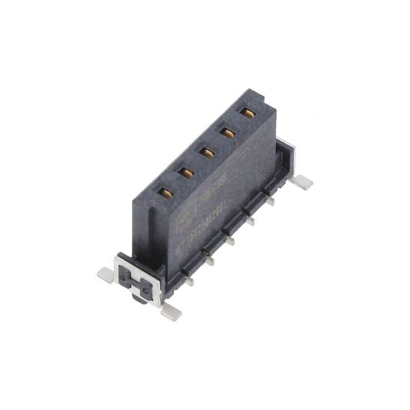 Conector PCB-PCB 5 PIN 2.54mm Har-flex Power | Electronic-mag.ro | Componente Electronice