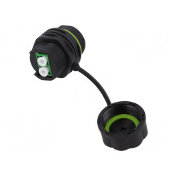 Conector Fibră Optică Soclu LC Panou 2 Piste | Electronic-mag.ro | Componente Electronice