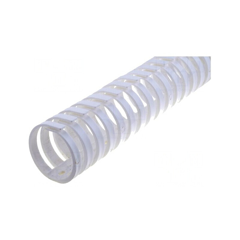 Canal de Cablu Alb Flexibil 0.5m Polipropilenă UL94V-0 | Electronic-mag.ro | Componente Electronice