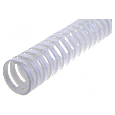 Canal de Cablu Alb Flexibil 0.5m Polipropilenă UL94V-0 | Electronic-mag.ro | Componente Electronice