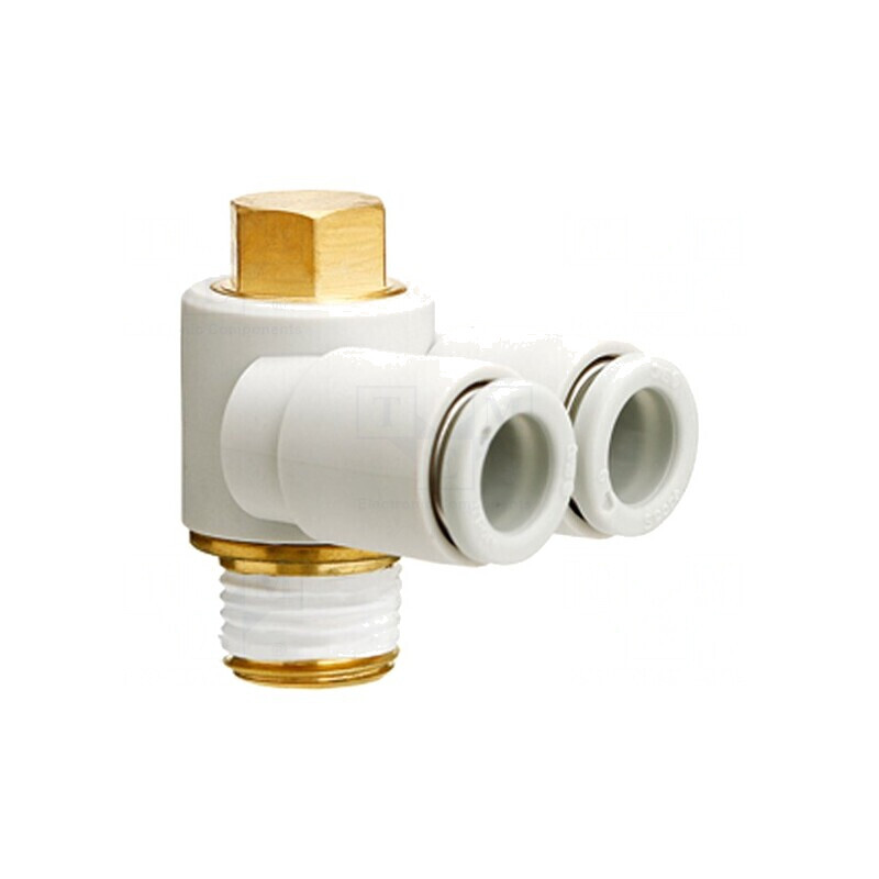 Racord Push-in Filetat 90° 1-10 Bar 5-60°C | Electronic-mag.ro | Componente Electronice