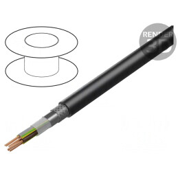 Cablu servomotor negru PVC 17mm | Electronic-mag.ro | Componente Electronice