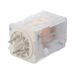 Releu Electromagnetic DPDT 24VDC 10A | Electronic-mag.ro | Componente Electronice