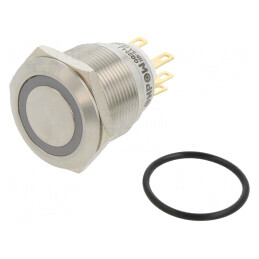 Comutator Anti-vandalism SPDT 3A/220V 5A/24V IP65 | Electronic-mag.ro | Componente Electronice
