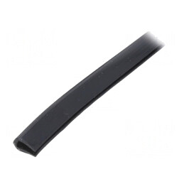 Ecran PVC Negru 10m x 10mm | Electronic-mag.ro | Componente Electronice